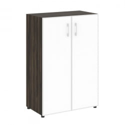 Шкаф Ялта LT.ST-2.4 Р вхите Дуб Мали/Стекло Вхите 800*450*1195 / R white White