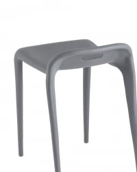 Табуретка Слеттен пластик Серый / Sletten