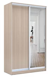 Шкаф-купе эконом Хит-23-14-15 Ясень шимо светлый