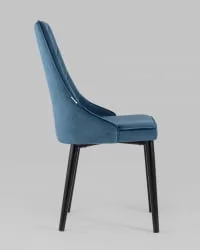 Стул Версаль велюр Пыльно-синий