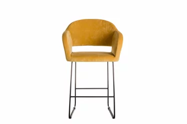 Стул полубарный Оскар ПБ Желт/Линк / Oscar
