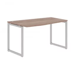 Стол письменный левый КСТЕН-К КСКCТ 149 Л Дуб Сонома Алюминий / XTEN-Q XQCT L