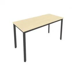 Стол письменный на металлокаркасе СЛИМ СЙСТЕМ С.СП-5.1 Клен-Антрацит / SLIM SYSTEM