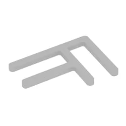 Комплект соединителей угловых (2шт.) Р-лине АП.С-УГ Серый / R-line AP.S-UG