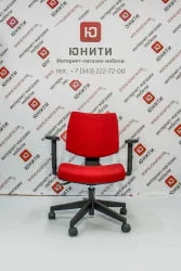Кресло офисное (ВБ13) Трек выставочный образец Красное / Trek
