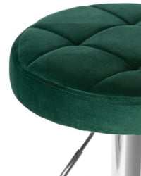 Табурет барный ДОБРИН БРУНО (зеленый велюр (МДЖ9-88)) 2 шт / DOBRIN BRUNO (MJ9-88))