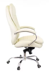 Кресло для руководителя Еверпроф Валенсиа М Экокожа Бежевый / Everprof Valencia M