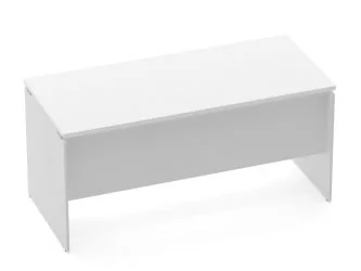 Стол прямой Дека ЛДСП каркас 75.07.16 Белый / Deka