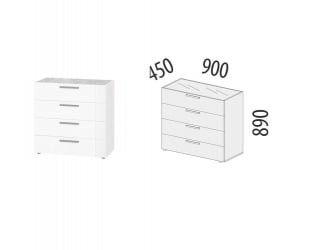 Комод Николь 901.18