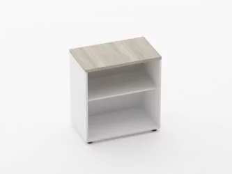 Тумба открытая Дека 9.01.07 Дуб Сантана светлый/Белый / Deka