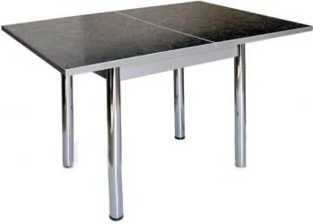 Стол обеденный Ломберный с ящ ХРОМ 1 кат 3042  ЛДСП орех