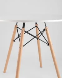 Стол обеденный ДСВ Д90 Белый / DSW D90