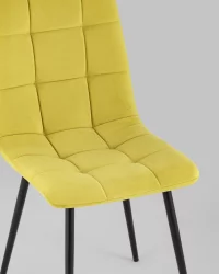 Стул Оливер велюр Золотистый / Oliver