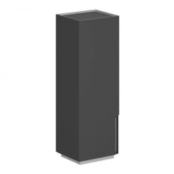 Гардероб левый Оливер ОЛ-20-16.ОС.ОС.Л Оникс серый / Oliver OL-20-16.OS.OS.L