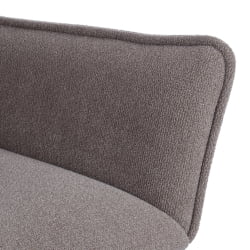 Кресло Мурано/Мурано опора 360, велюр/букле (ХЙП)/Экокожа, бежевый/коричневый / Murano/Мурано (HYP)/Экокожа,