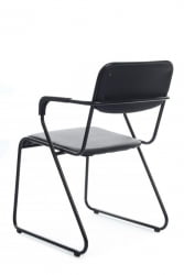 Кресло Никс Плус РCХ ОМКЛ-03Б Черный/Металл Черный / Nix Plus RCH OMKL-03B