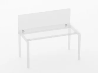 Экран (пластик) Дека 8.14.14 Белый-024 (без крепления) / Deka