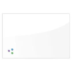 Доска магнитно-маркерная стеклянная БРАУБЕРГ 60х90 см Белая / BRAUBERG