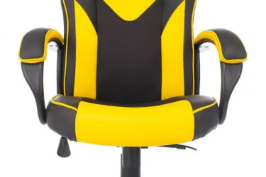 Геймерское кресло Зомбие ГАМЕ 17 Черный-желтый / Zombie GAME