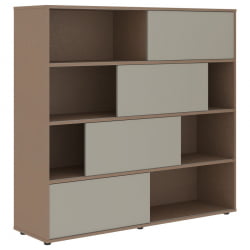 Стеллаж со слайд-дверьми ВЕЛИОН ВМCС 1615 Аметист Кобра / VELION VMCS