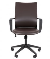 Кресло руководителя Чаирман 545 БП экокожа Коричневый / Chairman
