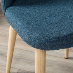 Стул Ледгер синий/нат.дуб / Ledger