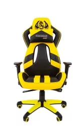 Кресло геймерское CХАИРМАН ГАМЕ 25 Черный-желтый / CHAIRMAN GAME