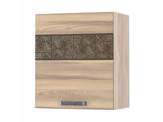 Шкаф над вытяжкой (с откидной системой Блум) Бруклин 101.12.1 Дуб Кронберг/Лагода/Антрацит / Blum)