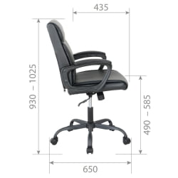 Офисное кресло CХАИРМАН CХ303 Черный / CHAIRMAN CH303