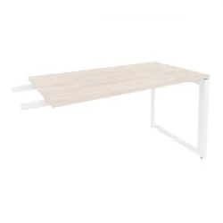 Брифинг-приставка на О-образном м/к ОНИКС О.МО-БР-13 Денвер Светлый/Белый / ONIX O.MO-BR-13