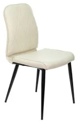 Стул для кухни Бюрократ КФ-3 Слоновая кость Орион-10 / KF-3 Orion-10