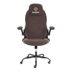 Кресло геймерское БАЗУКА металБЛ велюр, коричневый, 6 / BAZUKA metalBL