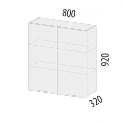 Шкаф кухонный Бостон 104.11