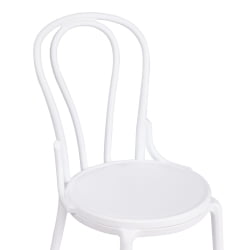 Стул ТХОНЕТ (мод. ПЛ62) пластик, 42 кс 52 кс 89 см, Вхите (Белый) 01 / THONET (mod. PL62) x x White