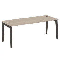 Стол рабочий руководителя ОНИКС ВООД ОВ.СРР-6.8 Дуб Аттик/Темный / ONIX WOOD OW.SRR-6.8