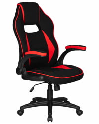 Кресло игровое ДОБРИН РИCК (черно-красный) / DOBRIN RICK