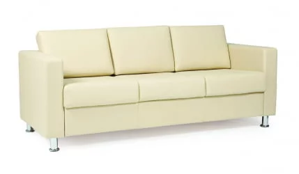 Диван трехместный Симпл_ Консул Вхите / Consul White
