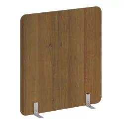 Перегородки на металлических опорах на фетровых подпятниках Р-лине ДП.Ф-140-150 Орех Гварнери / R-line DP.F-140-150