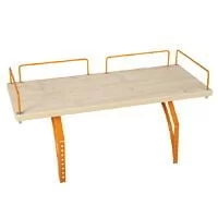 Полка задняя к столам Полка_з 1/600 (Полка_з 7/600) Яблоня Оранжевый / Polka_z (Polka_z