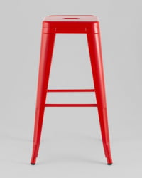 Стул барный ТОЛИКС красный глянцевый КД / TOLIX KD