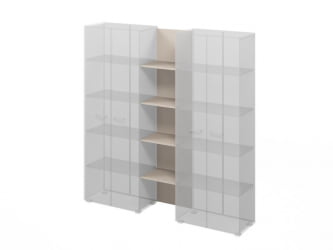 Стеллаж промежуточный ЛЕМО Л-642 Кашемир / LEMO L-642