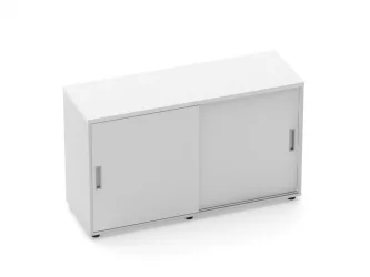 Тумба-купе для рабочего модуля Дека 9.02.125 Белый / Deka