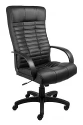 Кресло АВ 104 (Аналог Атлант) кож/зам черный / AV