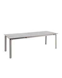 Стол обеденный Варден раскладной 180-240х90 см керамика серый / Varden