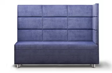Диван фанера Клаб-10 1Б/160 Индиго Крайола