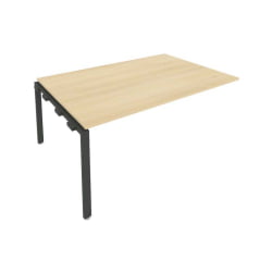 Проходной наборный элемент переговорного стола Метал Сйстем Б.ППРГ-5 Акация/Антрацит / Metal System