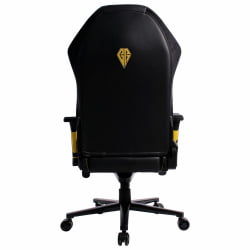 Геймерское кресло БРАБИКС ПРЕМИУМ Танос ГМ-180 черное/желтое / BRABIX PREMIUM Tanos GM-180
