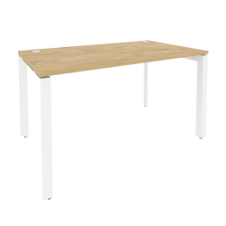 Стол рабочий на П-образном м/к ОНИКС O.MP-SP-3.8 Тиквуд Светлый/Белый / ONIX