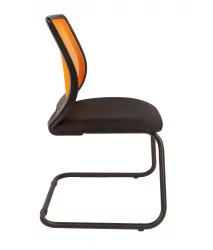 Кресло для посетителей CХАИРМАН 699 В (В) Оранжевый / CHAIRMAN (V)