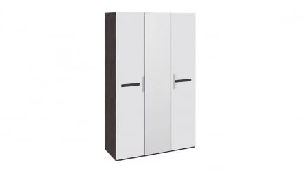 Шкаф комбинированный (с 3 дверями) Фьюжн ТД-260.07.43 Белый глянец Венге Линум